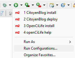 Ajouter une configuration étape 2